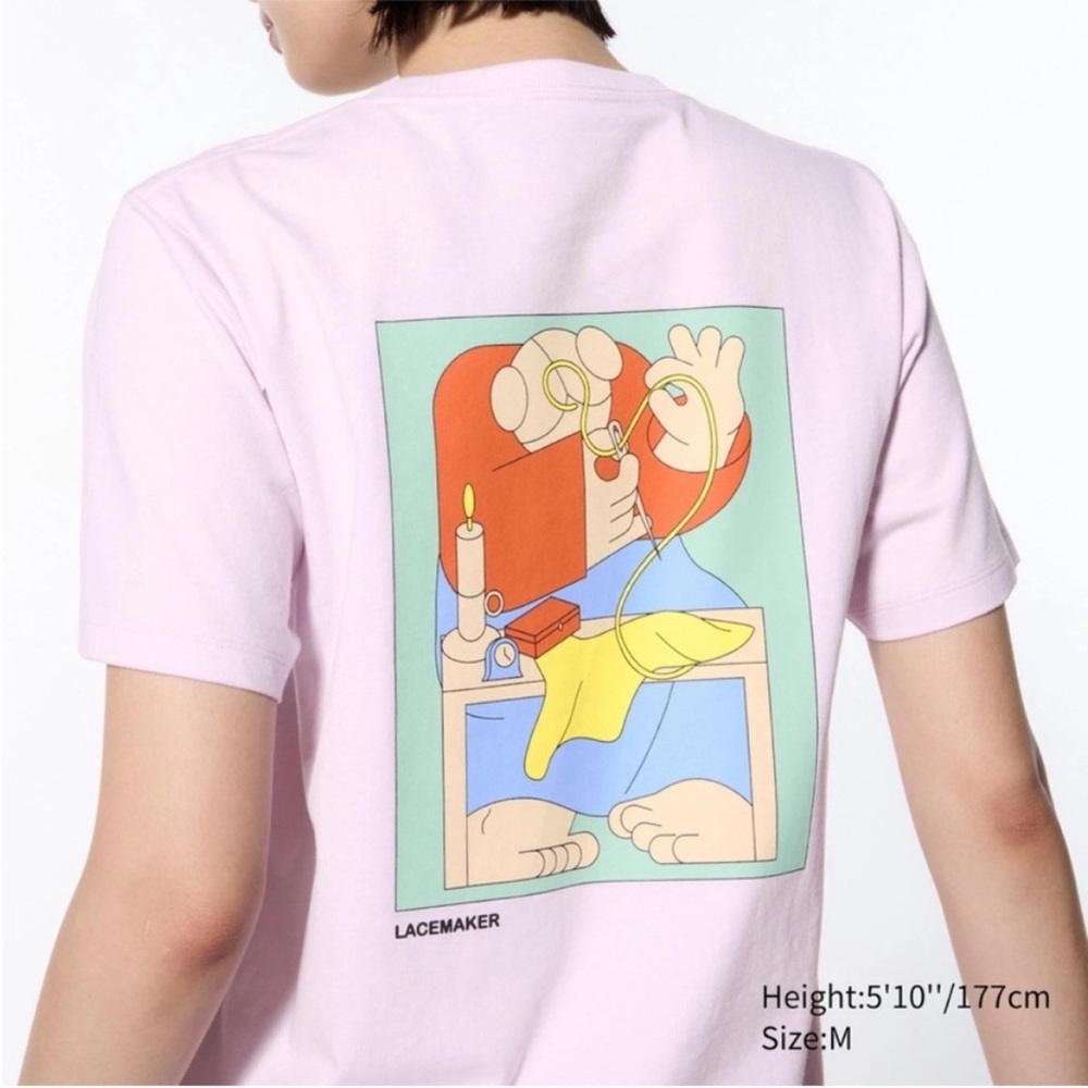 Uniqlo The Louvre UT Short-Sleeve Graphic T-Shirt